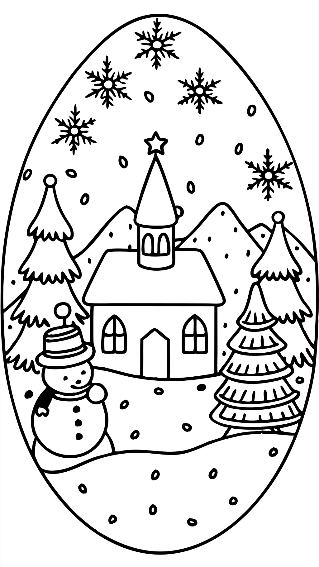 chritsmas coloring pages